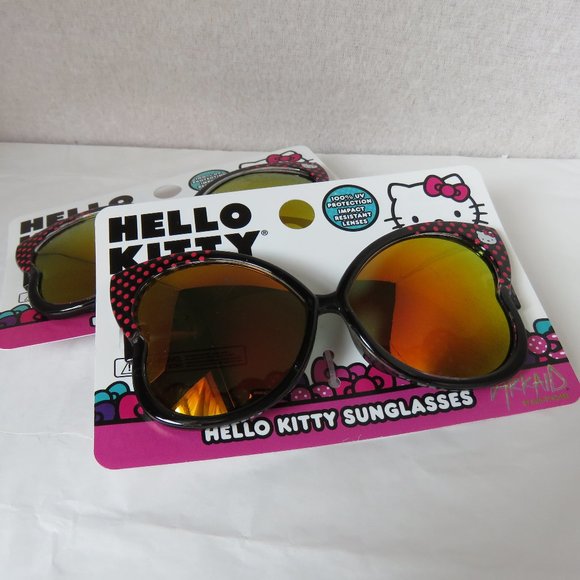 Hello Kitty Girls Butterfly Sunglasses - Picture 2 of 10